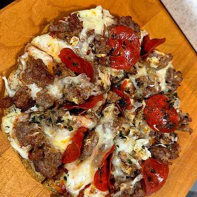 Homemade 12” Pizza Crusts! $5.50ea, 2/$10  Pre Baked And Ready For Your Favorite Toppings!!