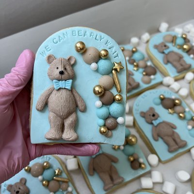 Cookies Made With Fondant On Top