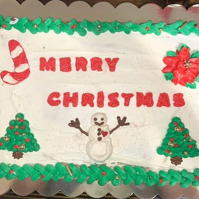 14 x 19 Inch Rectangle Cookie Cake (serves 18-24)
