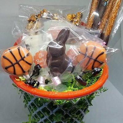 Basket Ball Easter Basket