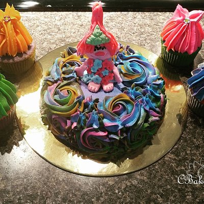 Buttercream 4" Or 6" Cake- 1 Layer