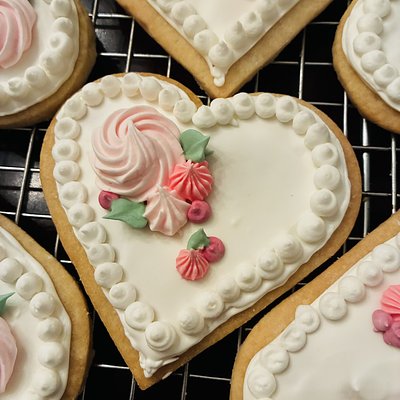 Decorated Shortbread Cookies
