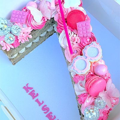 Number & Letter Cakes