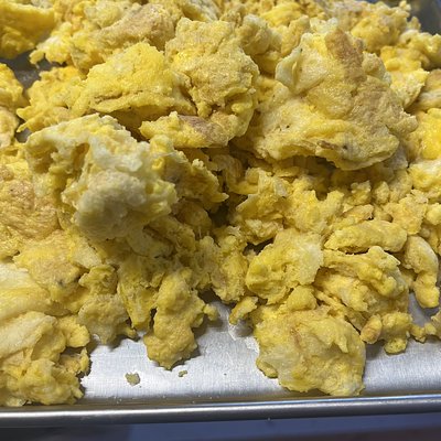 Cooked Eggs Freeze Dries
