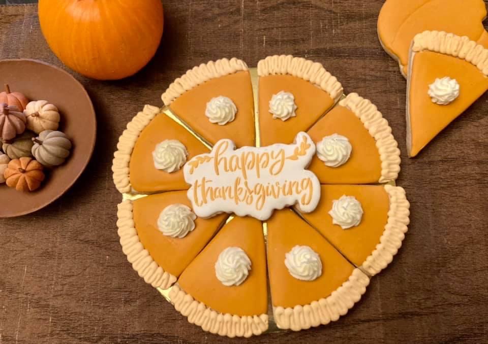 Pumpkin Pie Cookie Platter