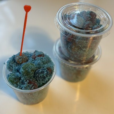 Sour Blue Raspberry Gushers - 5oz 
