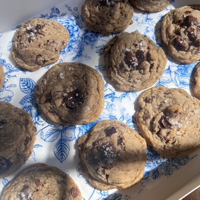 Frozen Brown butter Chocolate Chip Cookies 