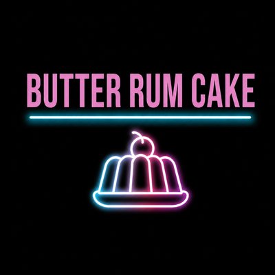 Butter Rum cake