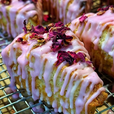 Vanilla Rose Scone