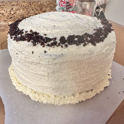Red Velvet Cake W/ Cream Cheese Frosting
