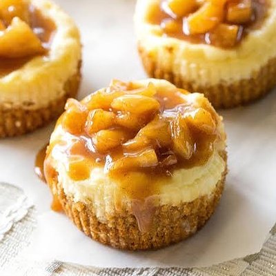 Caramel Apple Pie Cheesecake Minis - 6