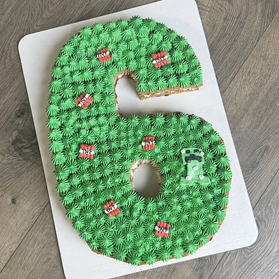 Large Double Layered Cookie Cake - Single Character