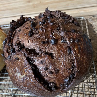 Double Chocolate Sourdough Loaf