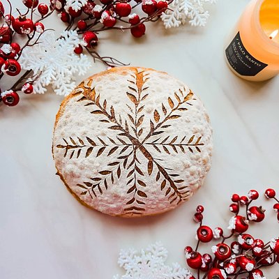 Organic Sourdough Snowflake Classic Boule