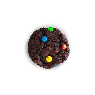 Double Chocolate M&M Cookies