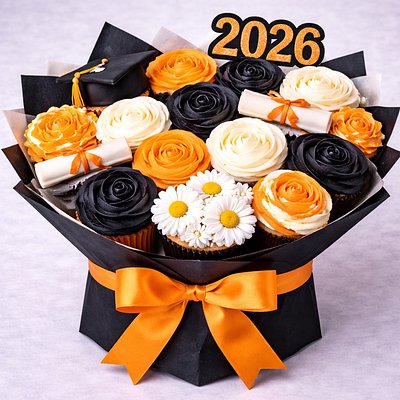 Haltom High School Cupcake Bouquet