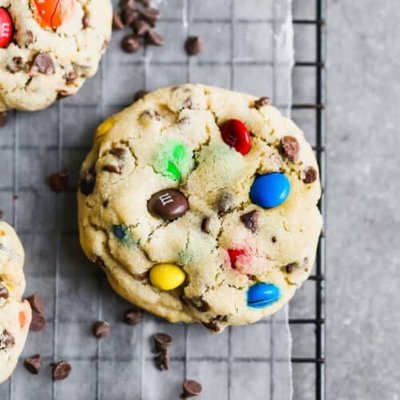 M&M Cookies 12 Pack 