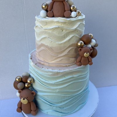 Two Tier Cake (50+ People Serving) 