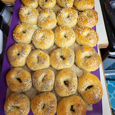 Cinnamon Raisin Bagels 
