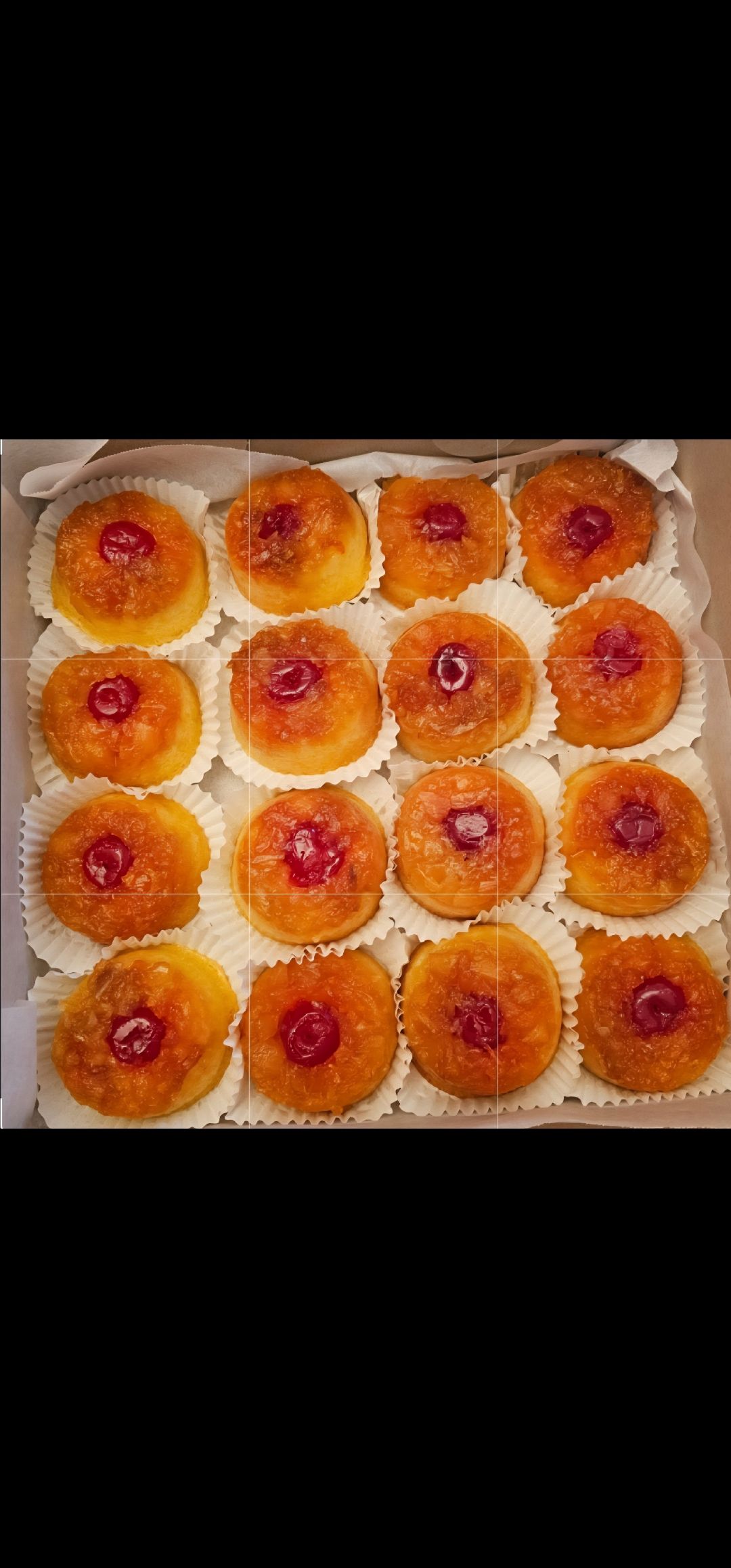 Mini Upside Pineapple Cakes