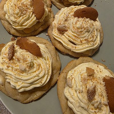 1/2 Dozen Banana Pudding Cookies 