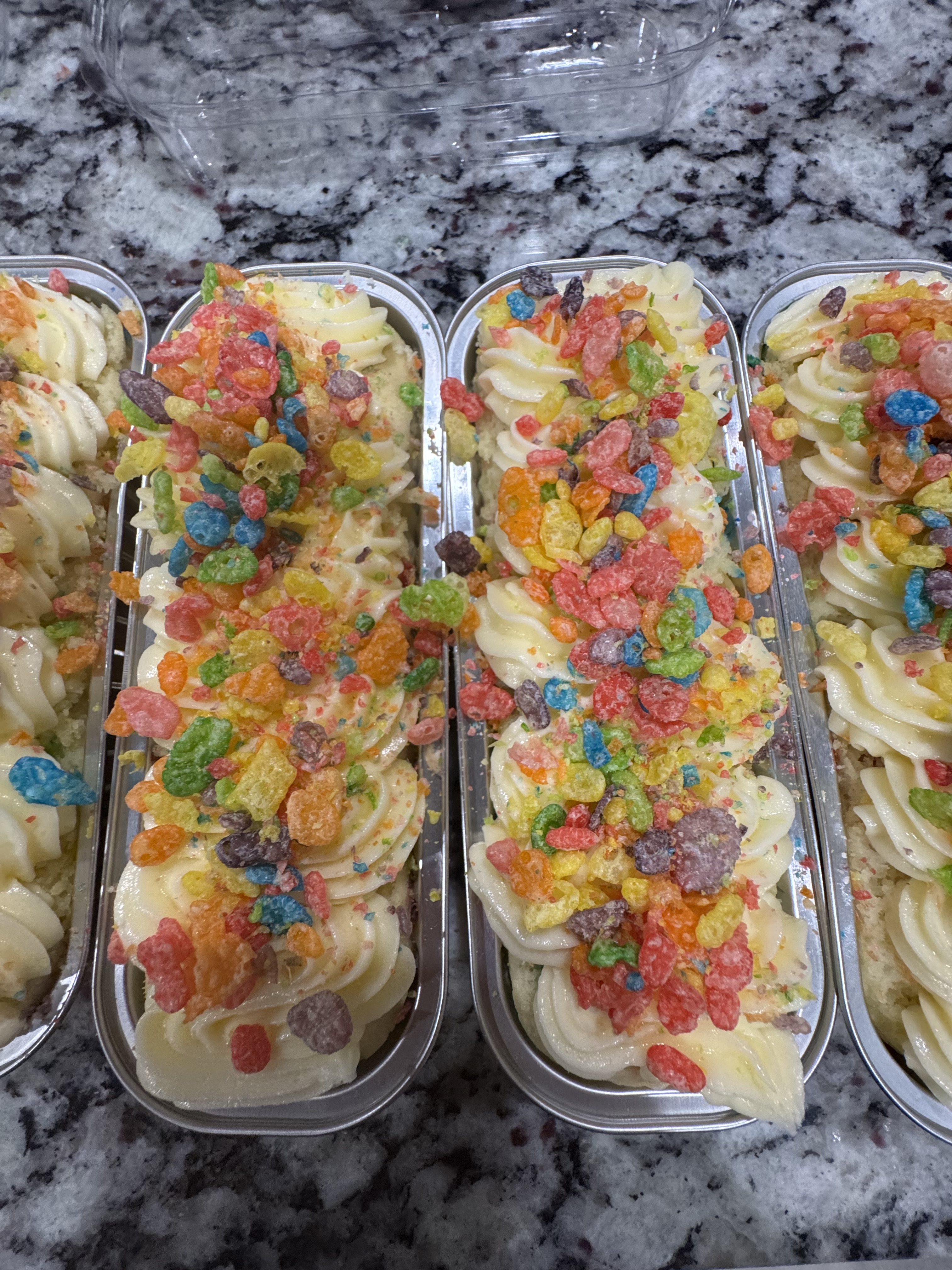 Gluten free funfetti mini cake