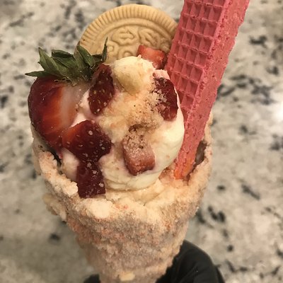 Cheesecake Cone