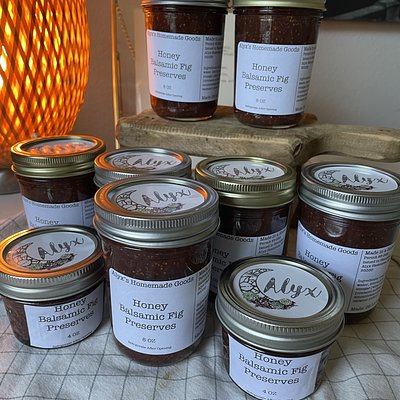 Honey Balsamic Fig Preserves