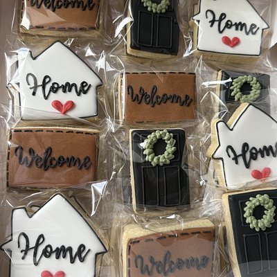 Mini Housewarming/ Realtor Cookies (12)