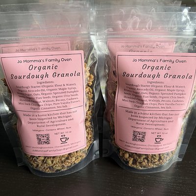 Organic Sourdough Granola