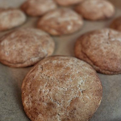 Box Of Sourdough Snickerdoodle Cookies