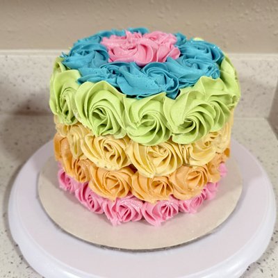 6” Round Cake (8-12 Servings)