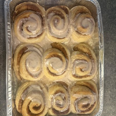 Large Sourdough Cinnamon Rolls 