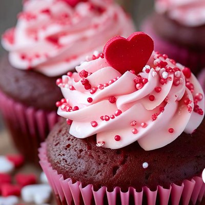 Dozen Valentines Cupcake