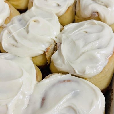 Dozen Cinnamon Rolls w/Cream Cheese Frosting