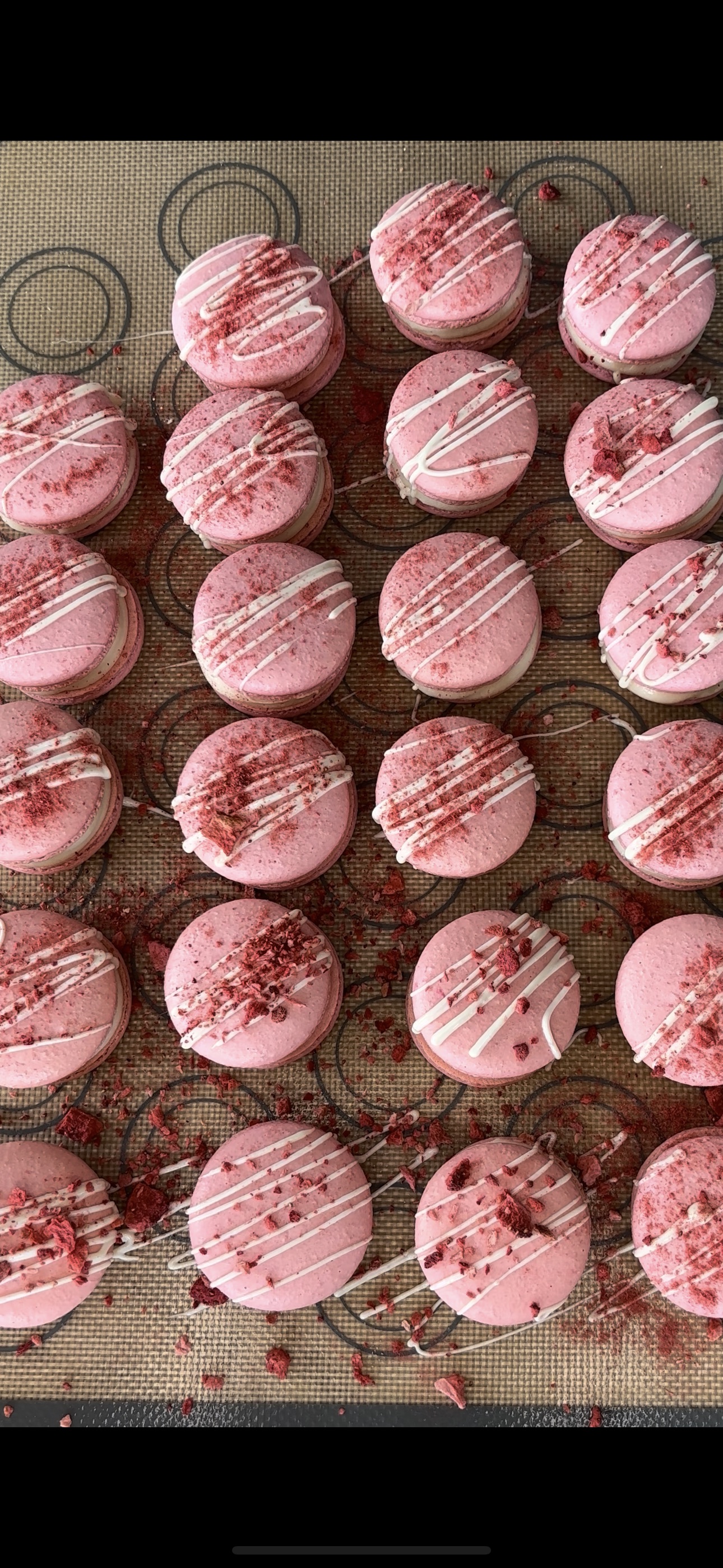 Strawberry Shortcake Macaron Box
