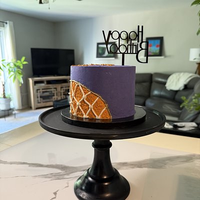 Lakers Custom Cake