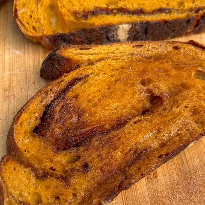 Pumpkin Swirl Sourdough