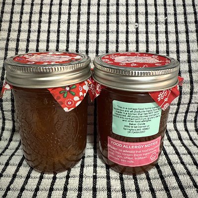 Gnome’s Autumn Pear Spice Jam 8 Oz Jar