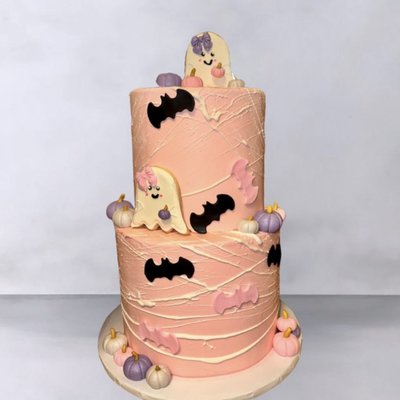 Two Tier Cake 70-85 Servings 