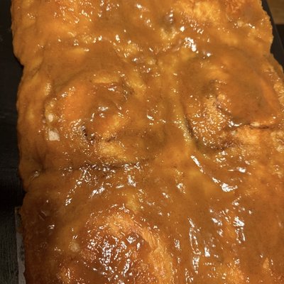Four Caramel Rolls 
