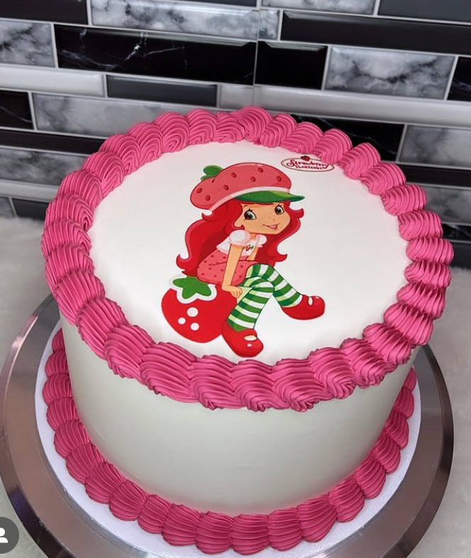 8” Circle Cake 