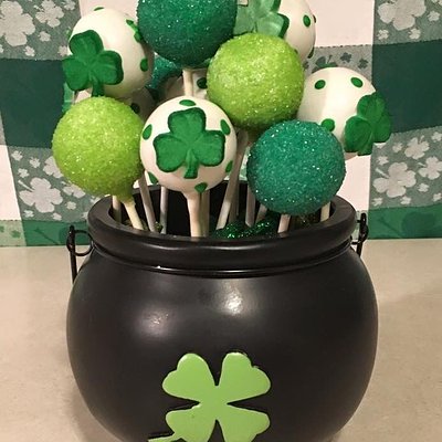 Pot Of Cake pops