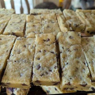 Chocolate Chip Shortbread Cookies--x6