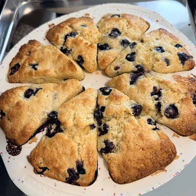Blueberry Lemon Scones (Box Of 4)