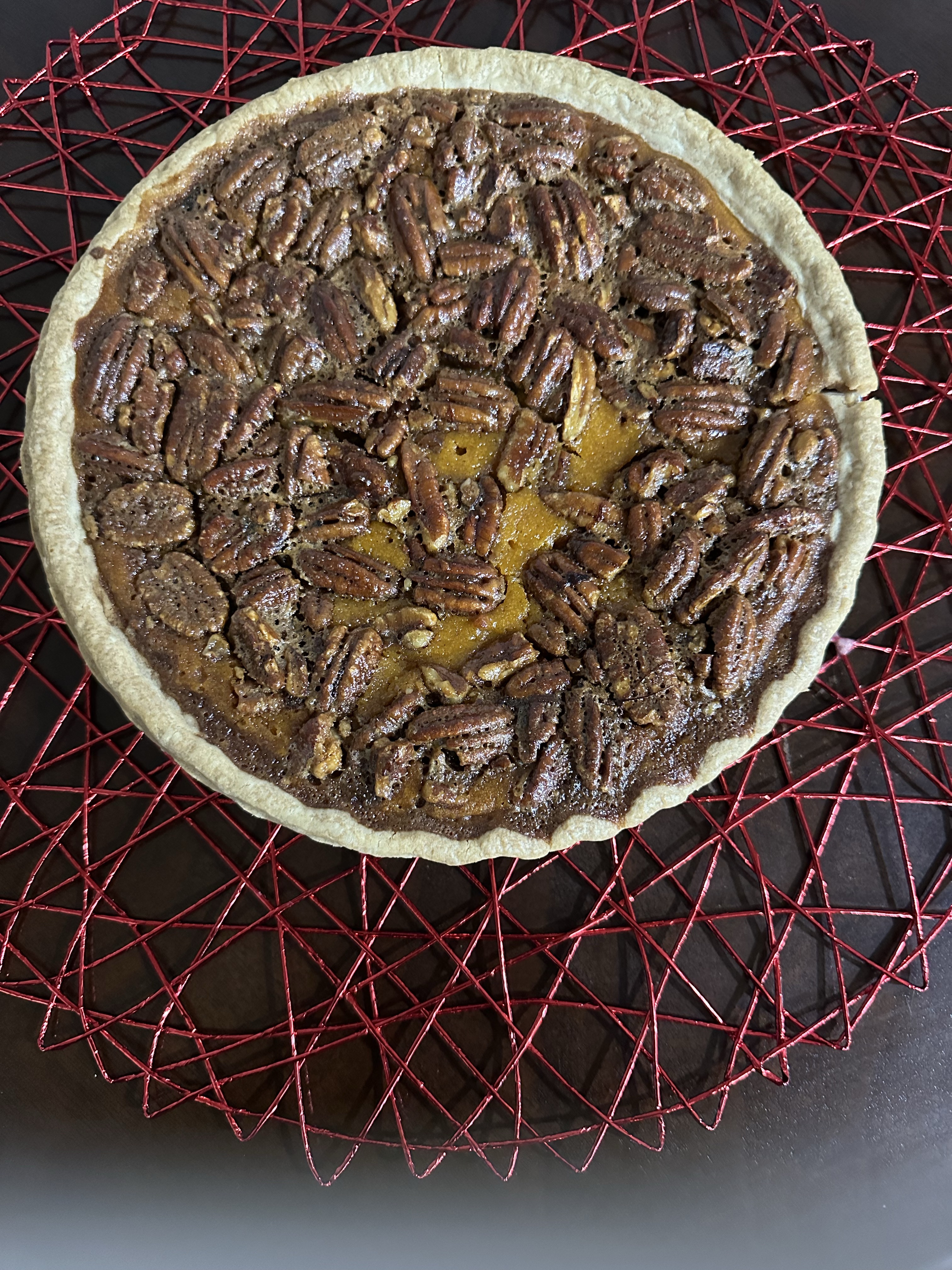 Sweet Potato Pecan Pie