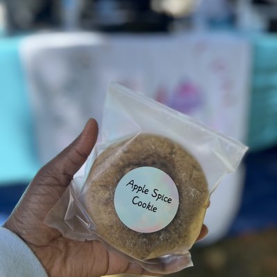 Apple spice cookie
