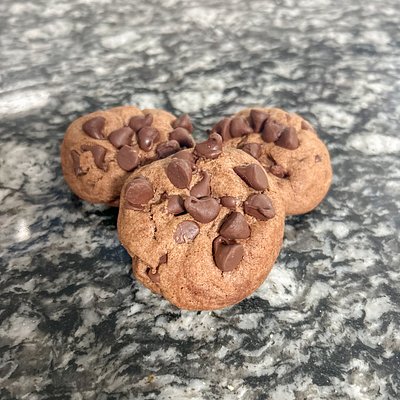 Chocolate Chocolate Chip Cookies 