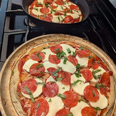 Pre-baked Sourdough Pizza Crust
