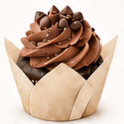 Triple Chocolate Cupcake